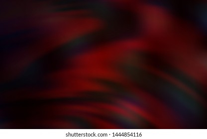Dark Red vector blurred shine abstract template. Colorful abstract illustration with gradient. Smart design for your work.