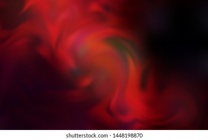 Dark Red vector blurred shine abstract background. An elegant bright illustration with gradient. Background for designs.