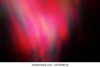 Dark Red vector blurred shine abstract texture. Colorful illustration in abstract style with gradient. Completely new design for your business.