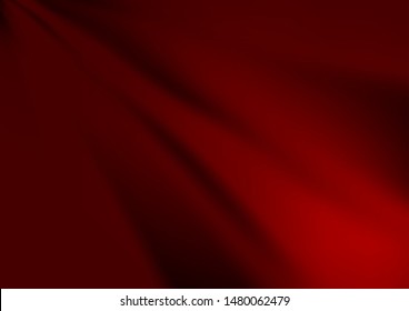 Dark Red vector blurred shine abstract pattern. An elegant bright illustration with gradient. The background for your creative designs.