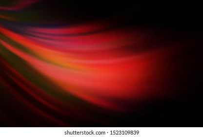 Dark Red vector blurred shine abstract texture. Colorful illustration in abstract style with gradient. Completely new design for your business.