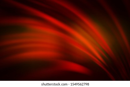 Dark Red vector blurred shine abstract template. Colorful abstract illustration with gradient. New way of your design.