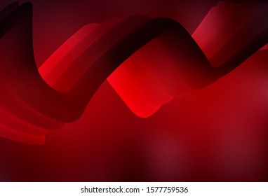 Dark Red vector blurred shine abstract background. Modern abstract illustration with gradient. Blurred design for your web site.