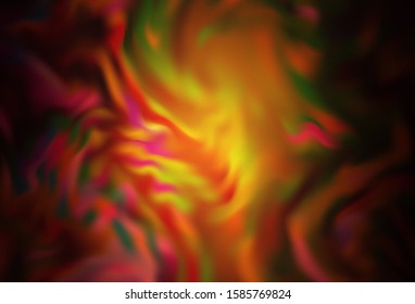 Dark Red vector blurred shine abstract texture. Modern abstract illustration with gradient. New style design for your brand book.