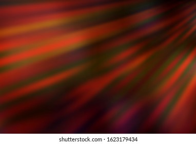 Dark Red vector blurred shine abstract template. Colorful illustration in abstract style with gradient. Completely new design for your business.