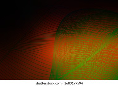 El vector rojo oscuro difuminado brilla el fondo abstracto. Una elegante ilustración brillante con gradiente. Antecedentes elegantes para un libro de marca.