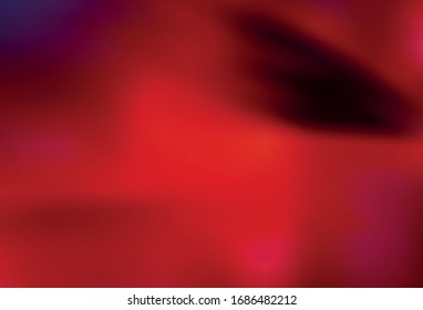 Dark Red vector blurred shine abstract background. Glitter abstract illustration with gradient design. Background for designs.