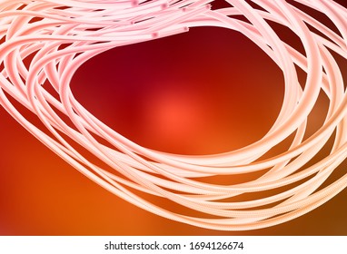 Dark Red vector blurred shine abstract background. An elegant bright illustration with gradient. Background for designs.
