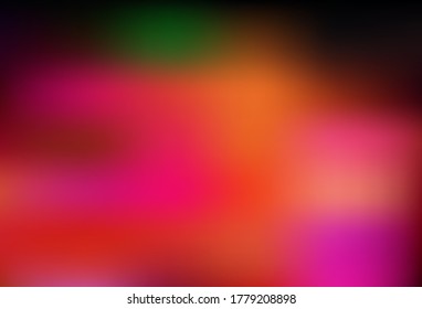 Dark Red vector blurred shine abstract texture. An elegant bright illustration with gradient. Elegant background for a brand book.
