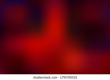 Dark Red vector blurred shine abstract background. Glitter abstract illustration with gradient design. Elegant background for a brand book.