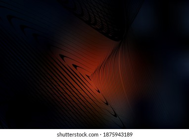 Dark Red vector blurred shine abstract background. Colorful abstract illustration with gradient. The best blurred design for your business.