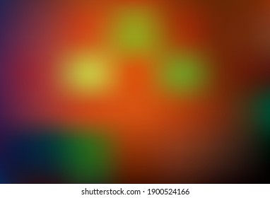 Dark Red vector blurred shine abstract texture. A completely new colored illustration in blur style. New style for your business design.