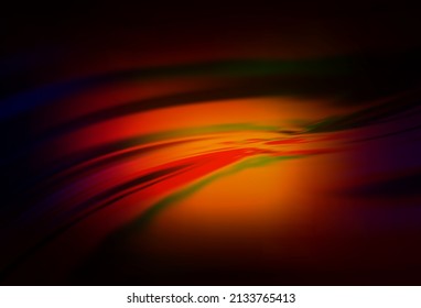 El vector rojo oscuro borroso brilla la plantilla abstracta. Ilustración colorida abstracta con gradiente. Fondo para un teléfono móvil.