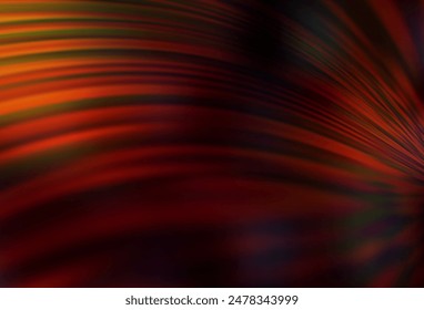 Dark Red vector blurred shine abstract template. Glitter abstract illustration with gradient design. New style for your business design.