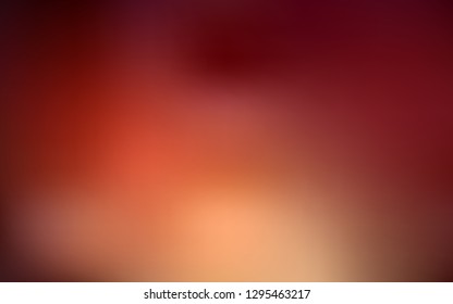 Dark Red vector blurred template. Colorful illustration in abstract style with gradient. New way of your design.