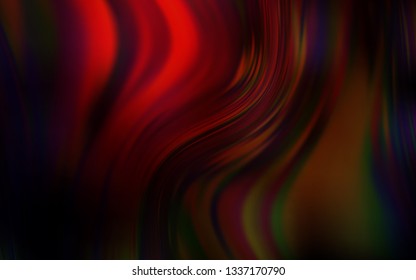 Dark Red vector blurred template. Abstract colorful illustration with gradient. Background for a cell phone.