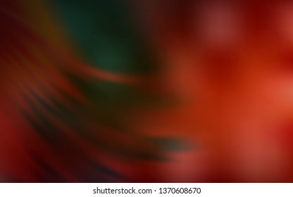 Dark Red vector blurred template. Colorful illustration in abstract style with gradient. Background for a cell phone.
