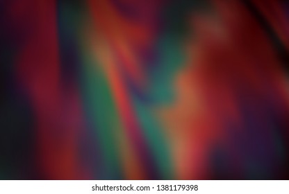Dark Red vector blurred template. A completely new colored illustration in blur style. New style for your business design.
