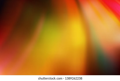Dark Red vector blurred template. New colored illustration in blur style with gradient. The best blurred design for your business.