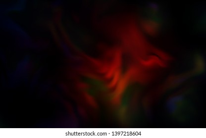 Dark Red vector blurred template. An elegant bright illustration with gradient. Completely new design for your business.