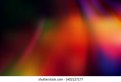 Dark Red vector blurred template. Glitter abstract illustration with gradient design. Elegant background for a brand book.