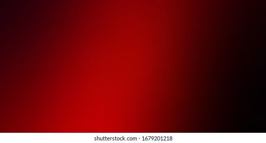 Dark Red vector blurred template. New colorful illustration in blur style with gradient. New design for applications.