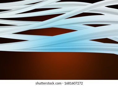 Dark Red vector blurred template. Creative illustration in halftone style with gradient. New design for your business.