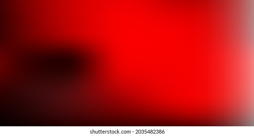 Dark red vector blurred template. Colorful abstract illustration with blur gradient. Sample for your designs.