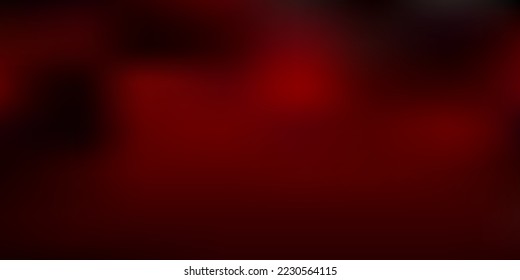 Dark red vector blurred template. Abstract colorful illustration in blur style with gradient. Modern design for your apps.