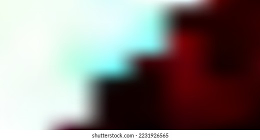 Dark red vector blurred template. Colorful abstract illustration with blur gradient. Smart pattern for websites.