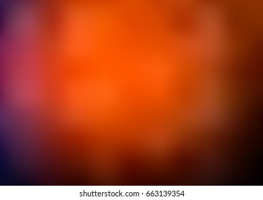 Dark Red vector blurred template. A completely new color illustration in a vague style. The blurred design can be used for your web site.