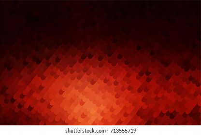 Dark Red vector blurry arched pattern. Modern geometrical abstract illustration with gradient bandy lines. The textured pattern can be used for background.