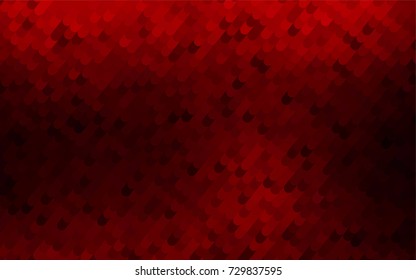 Dark Red vector blurry arched background. Modern geometrical abstract illustration with gradient bandy lines. Brand-new design for your business.