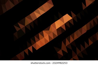 Dark Red vector blurry triangle texture. Shining colored illustration in a Brand new style. New texture for your design.