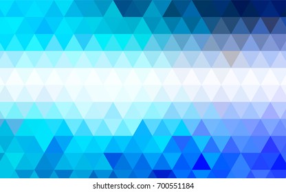 Dark Red vector blurry triangle background. Modern geometrical abstract illustration with gradient. A completely new template for your business design.