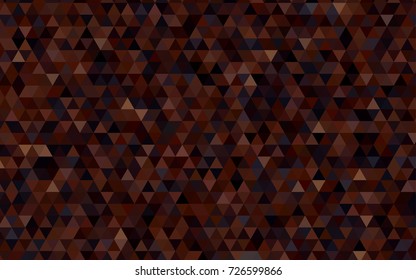 Dark Red vector blurry triangle pattern. Geometric illustration in Origami style with gradient.  Triangular pattern for your business design.