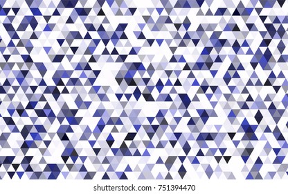 Dark Red vector blurry triangle background. Shining illustration, which consist of triangles. The elegant pattern can be used as part of a brand book.