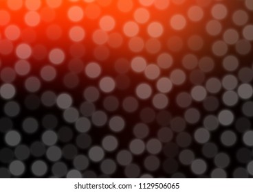 Dark Red vector bokeh and colorful pattern. Glitter abstract illustration with an elegant design. The elegant pattern for brand book.