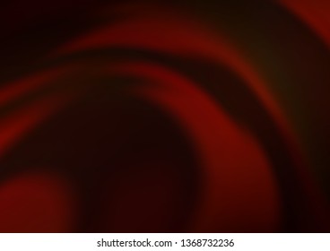 Dark Red vector bokeh and colorful pattern. A vague abstract illustration with gradient. The template can be used for your brand book.