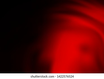 Dark Red vector bokeh pattern. Glitter abstract illustration with an elegant design. The template can be used for your brand book.