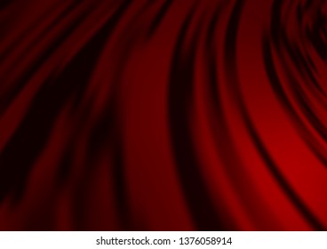 Dark Red vector bokeh template. An elegant bright illustration with gradient. The elegant pattern for brand book.