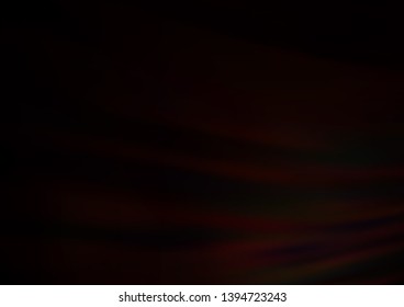 Dark Red vector bokeh template. Colorful illustration in blurry style with gradient. A completely new design for your business.
