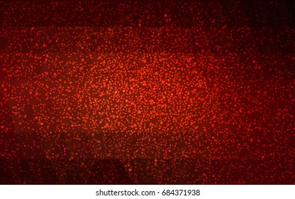 Dark Red vector christmas polygon background. Low poly Illustration consisting of triangles with snowflakes. Texture background of New Year celebration.