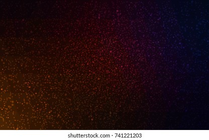 Dark Red vector christmas polygon background. Low poly Illustration consisting of triangles with snowflakes. Texture background of New Year celebration.