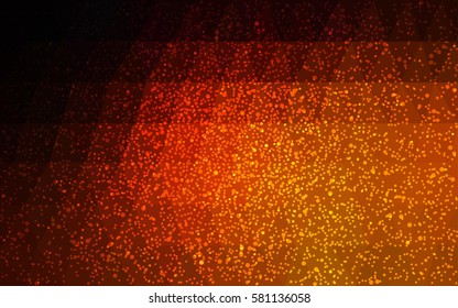 Dark Red vector christmas postcard low polygon background. Illustration consisting of triangles. Abstract triangular polygonal origami or crystal design of New Year celebration.