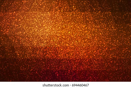 Dark Red vector christmas postcard low polygon background. Illustration consisting of triangles. Abstract triangular polygonal origami or crystal design of New Year celebration.