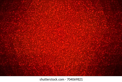 Dark Red vector christmas postcard low polygon background. Illustration consisting of triangles. Abstract triangular polygonal origami or crystal design of New Year celebration.