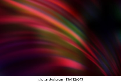 Dark Red vector colorful abstract background. Glitter abstract illustration with gradient design. The best blurred design for your business.