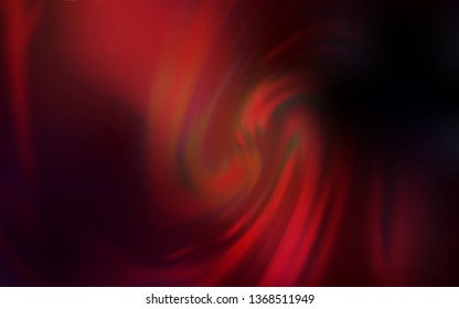 Dark Red vector colorful abstract background. A completely new colored illustration in blur style. New design for your business.