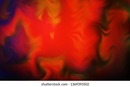 Dark Red vector colorful abstract background. Abstract colorful illustration with gradient. New way of your design.